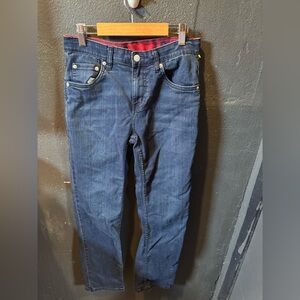 Levi's 514 Blue Straight Jeans Classic Denim